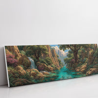 Emerald River Through the Hidden Cliffs
