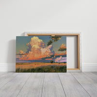 Farmstead Beneath the Blaze