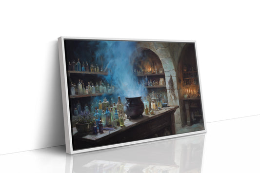 Alchemist's Chamber Breathes Blue Smoke