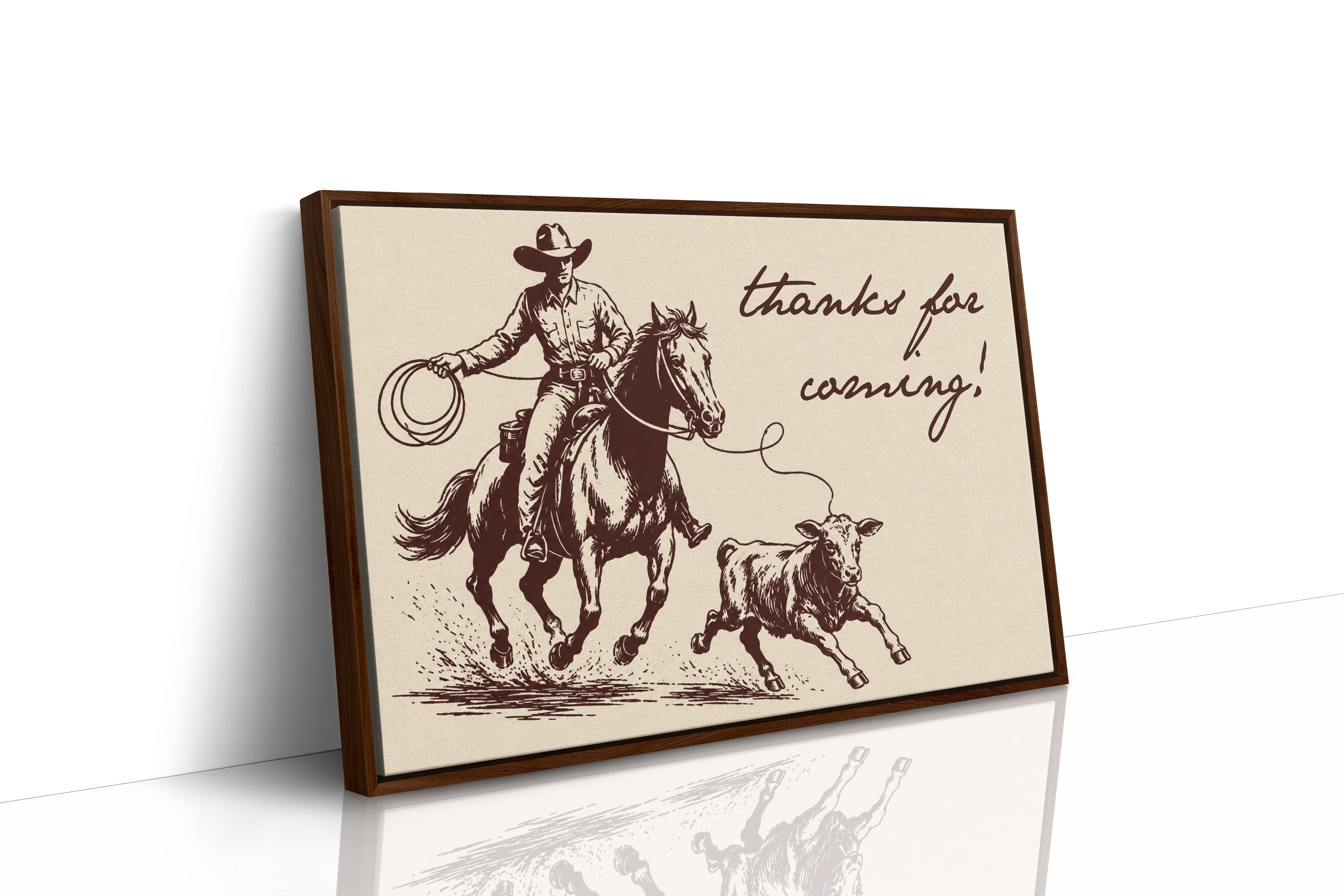 Thanks for Coming, Cowboy Style