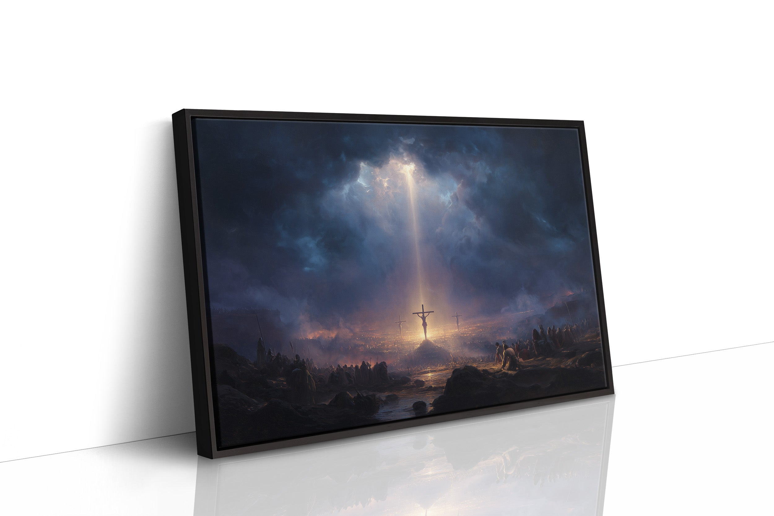 Divine Light Breaks Through Darkness