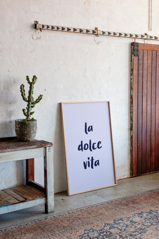 Lavender Letters Speak Sweet Life
