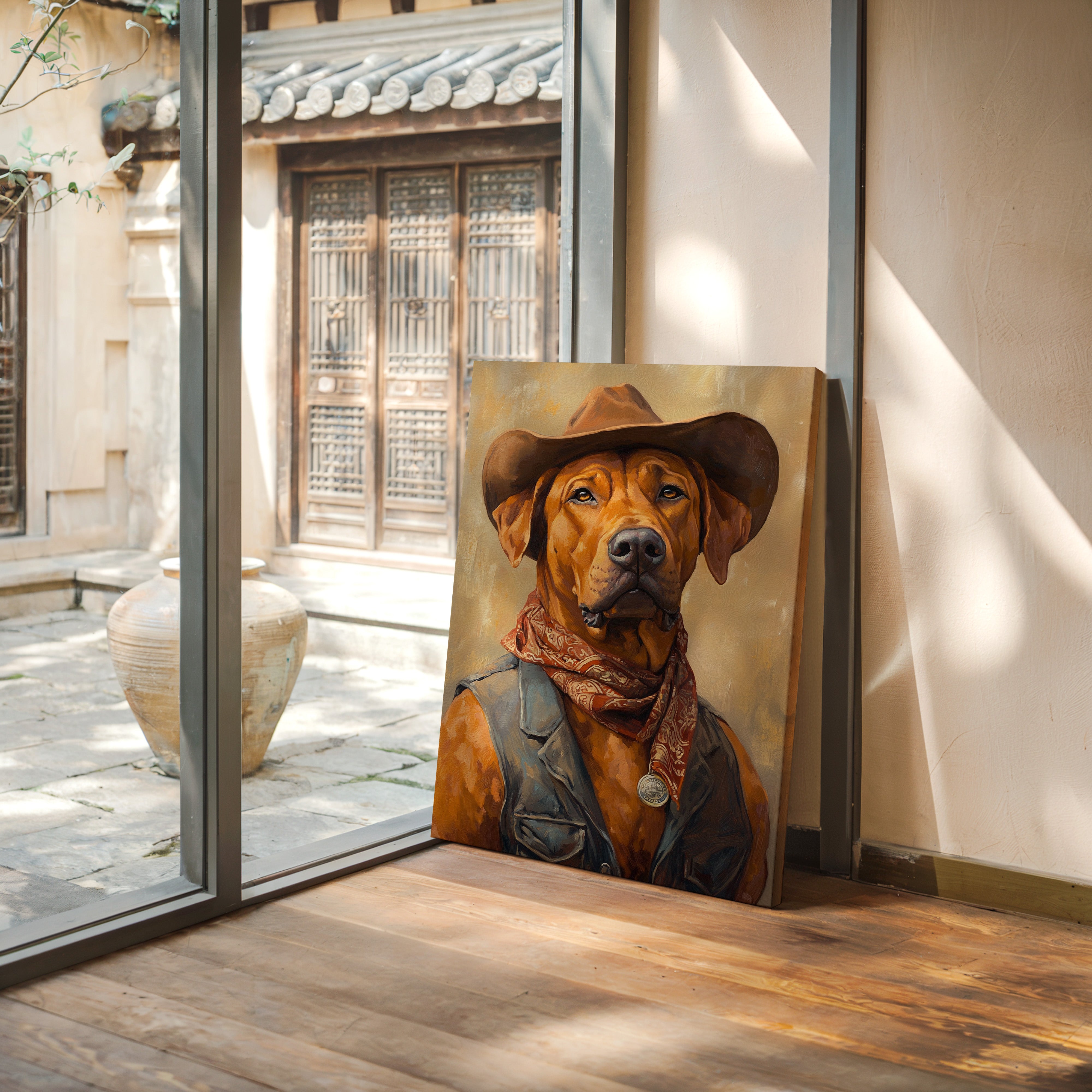 Rhodesian Ridgeback Desert Deputy