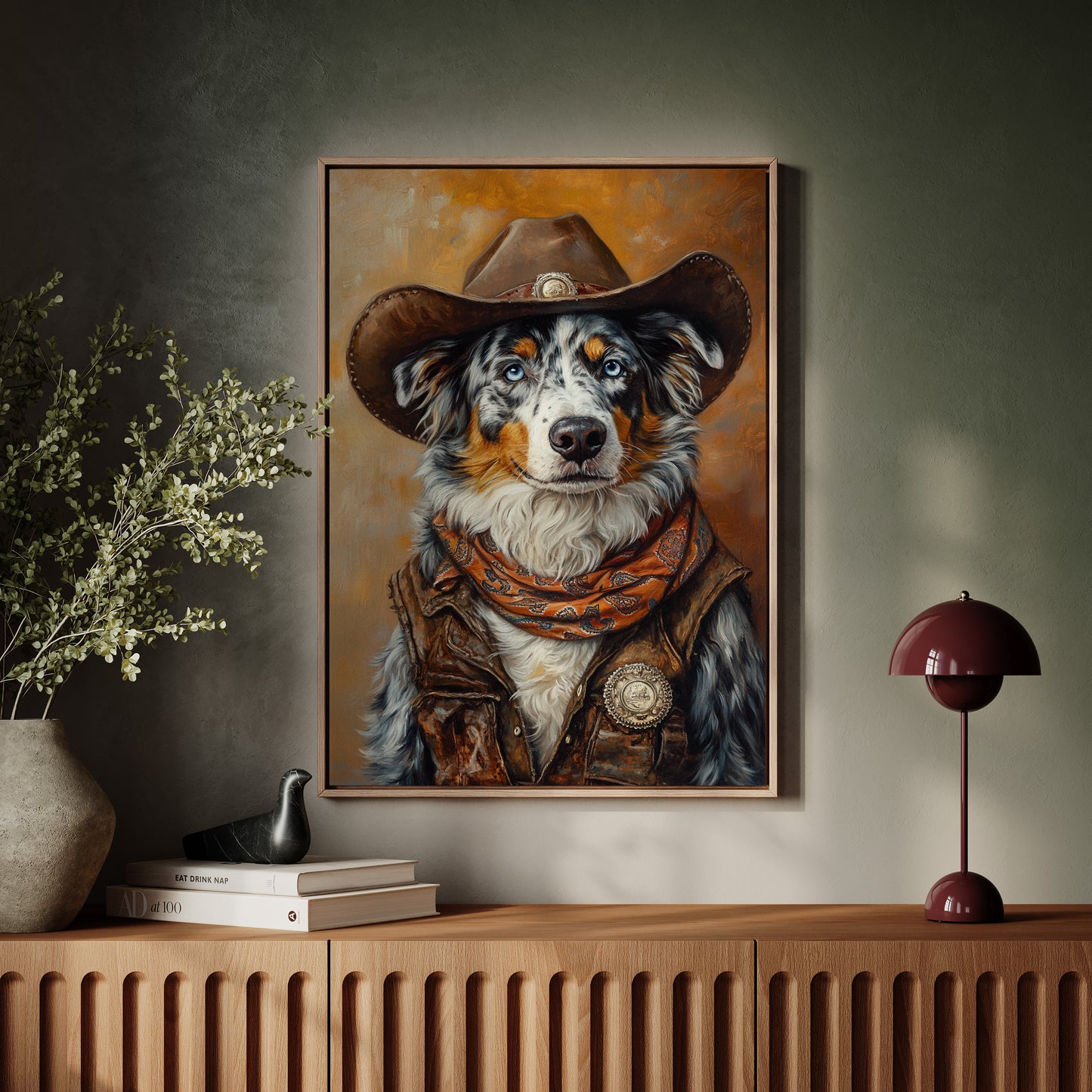 Australian Shepard Sheriff of the Painted Plains
