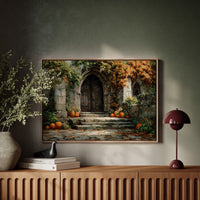 Autumn's Embrace at the Threshold