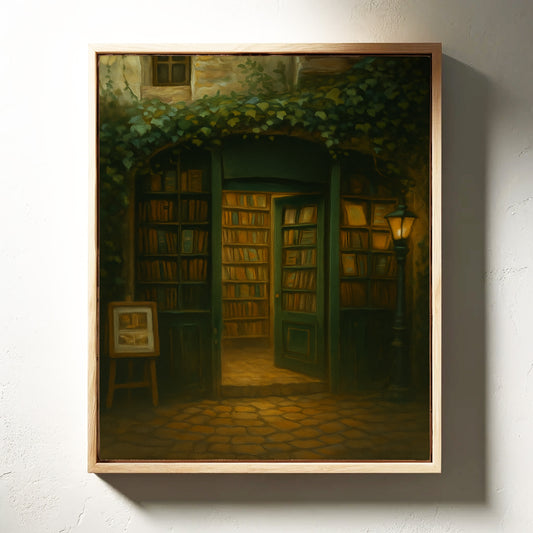 The Bookshop Beneath the Lantern Light