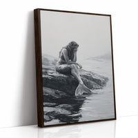 Monochrome Myths At Ocean's Edge