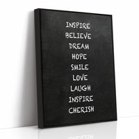 Inspire Believe Dream Hope