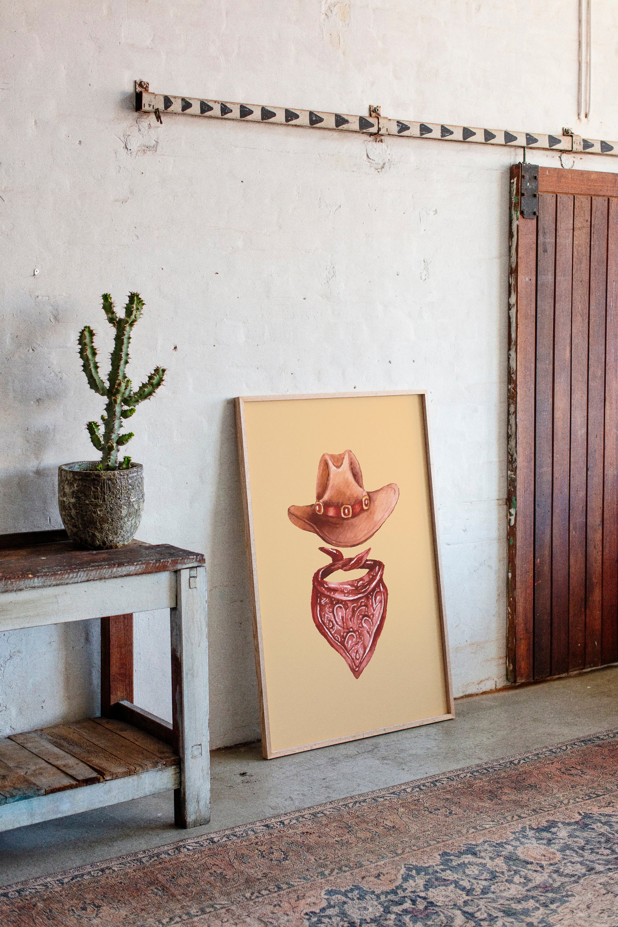Desert Rose Wears Rustic Memories