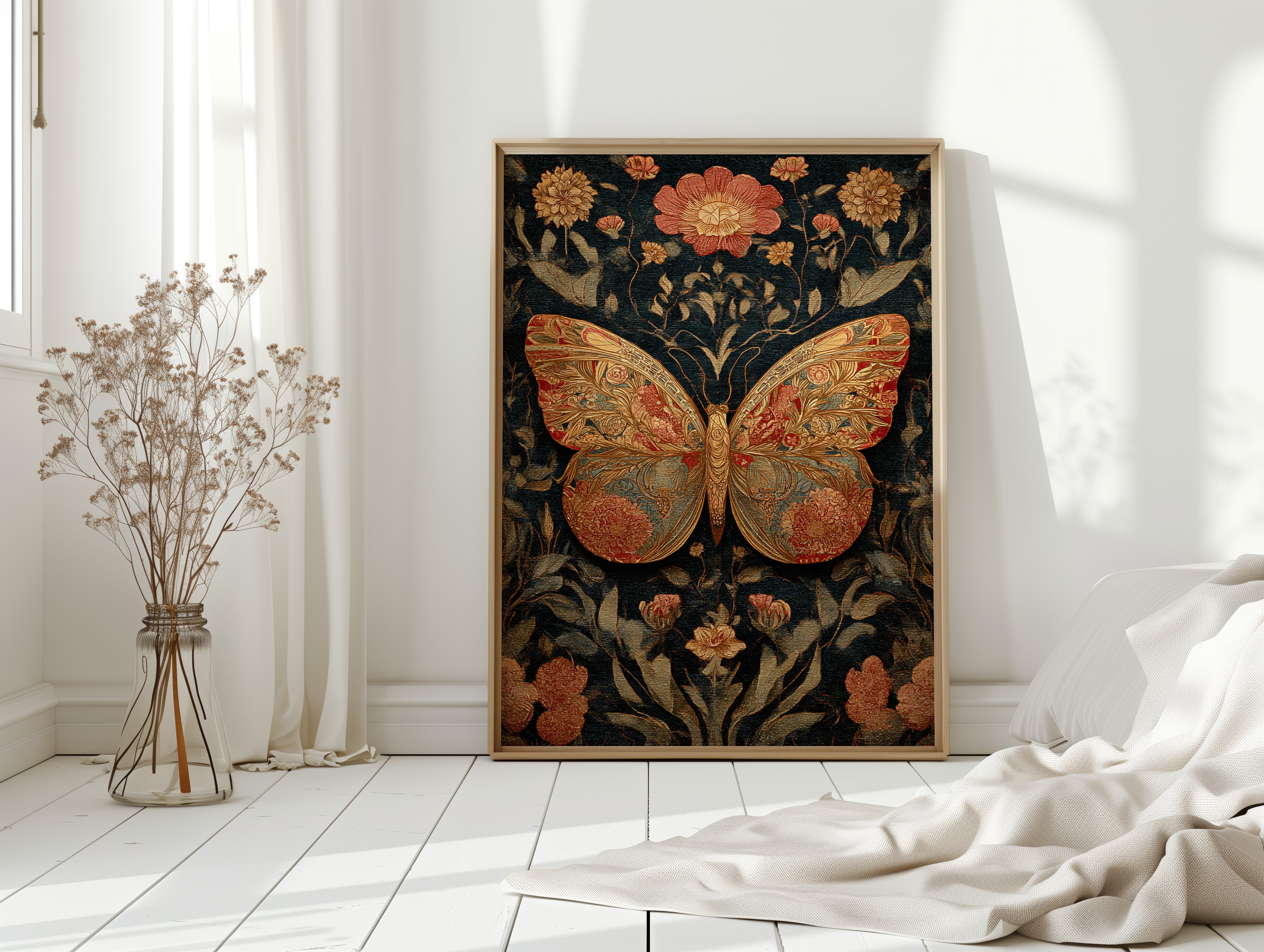 Embroidered Wings of a Forgotten Garden