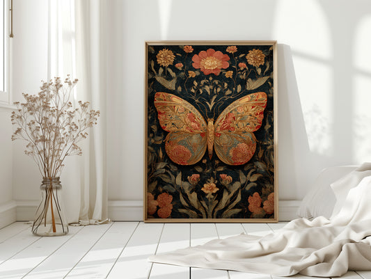 Embroidered Wings of a Forgotten Garden