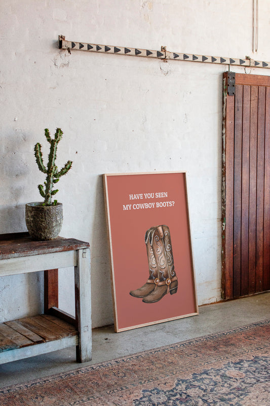 Leather Boots Tell Western Tales