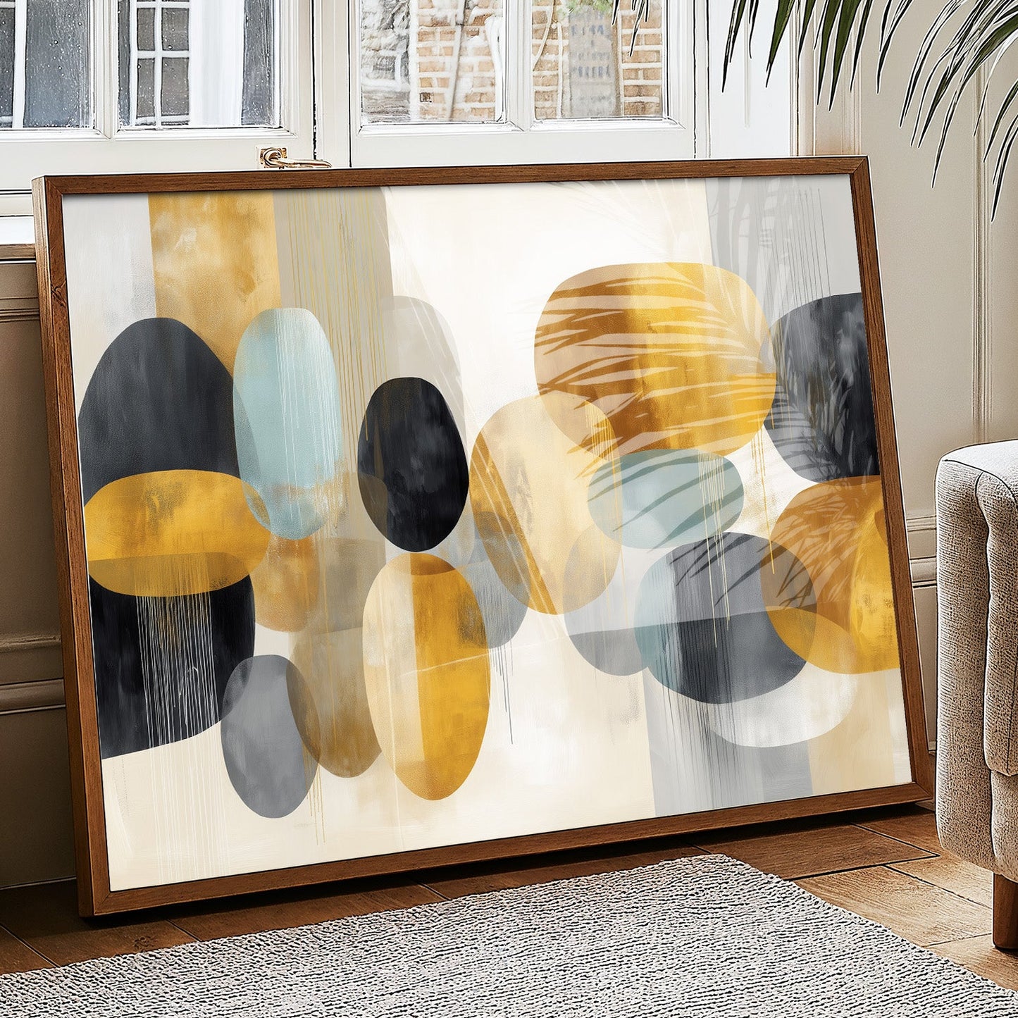 Sunlit Shapes Dance Through Autumn