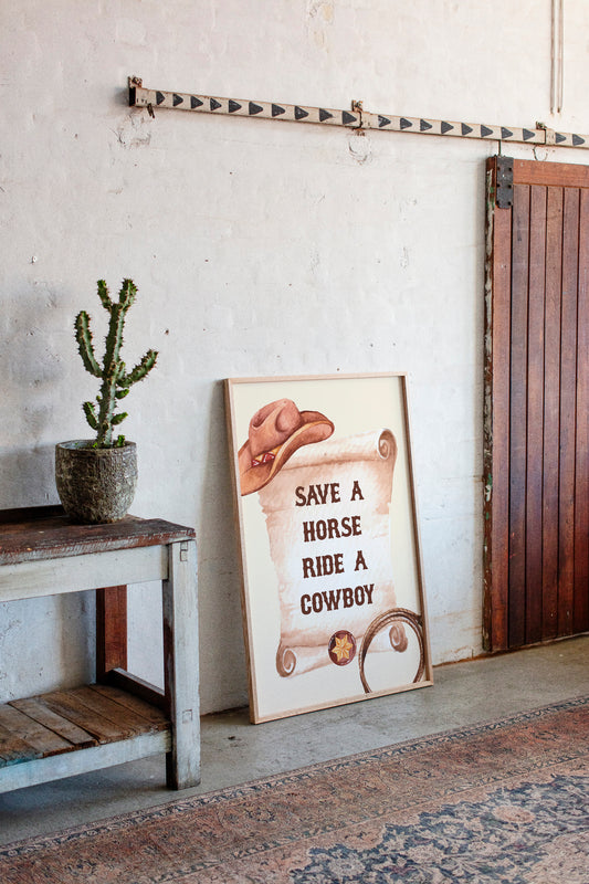 Desert Wisdom Wears A Brown Hat