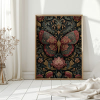 Butterfly Dance Among Blossoms