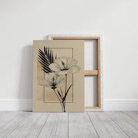 Tropical Lines Meet Gentle Petals