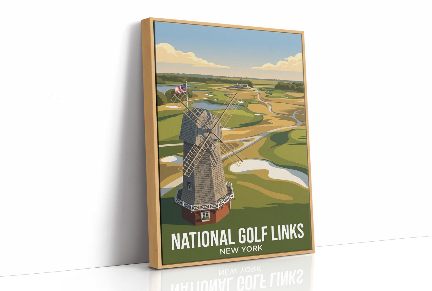 The Windmill Watches the Links
