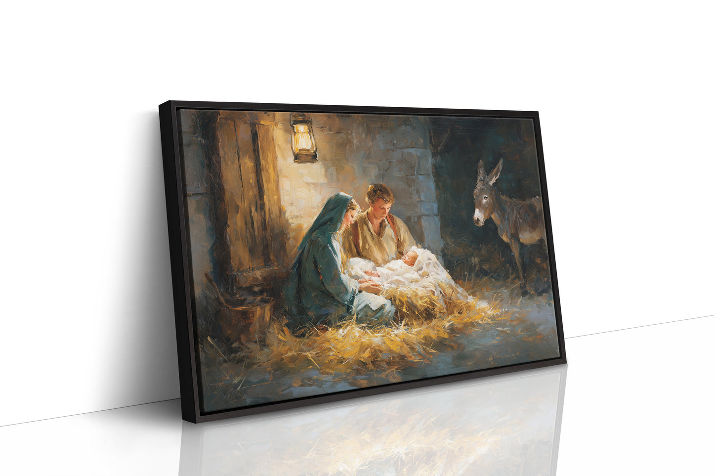 Holy Night Among Literary Shelves