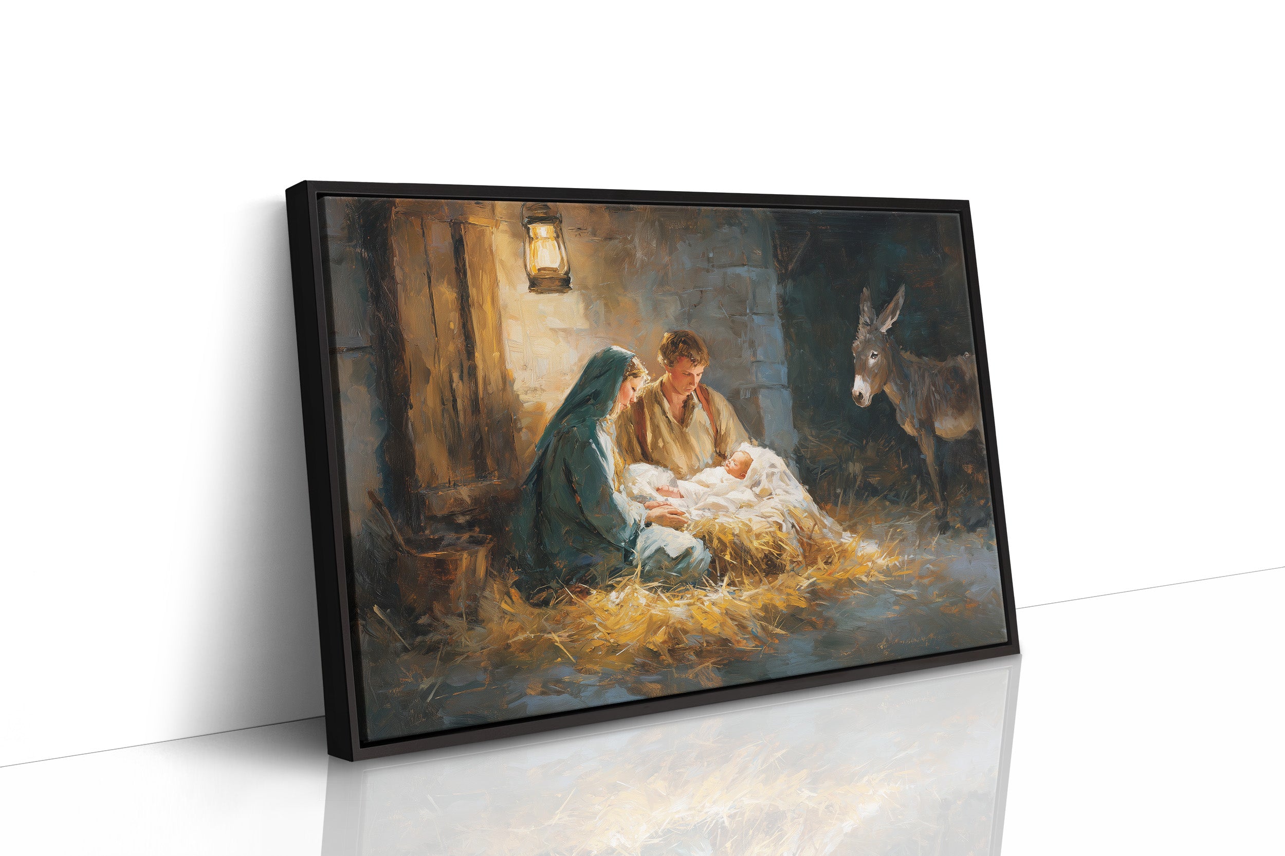 Holy Night Among Literary Shelves