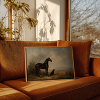 Noble Steed Shares Dawn With Friend