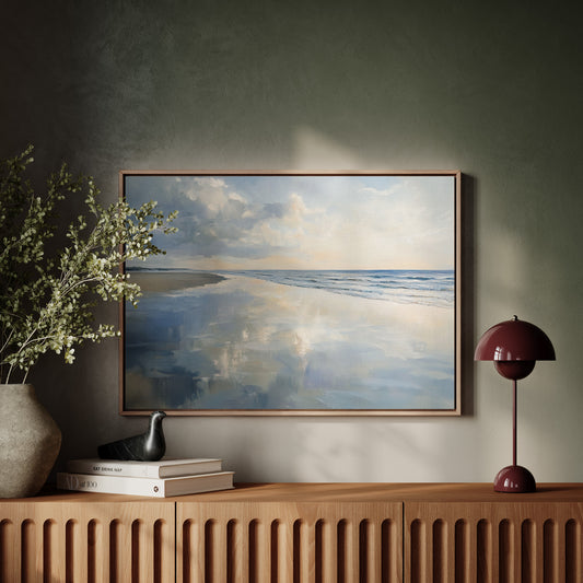 Tides Mirror Morning's Gentle Light