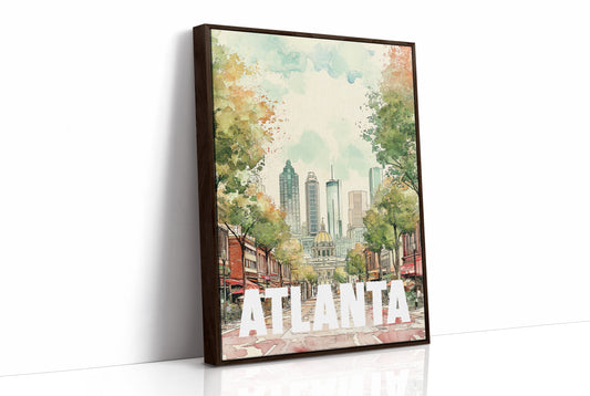 Atlanta, Riso Print