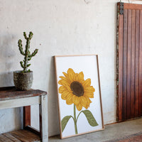 Golden Petals Paint Summer's Portrait