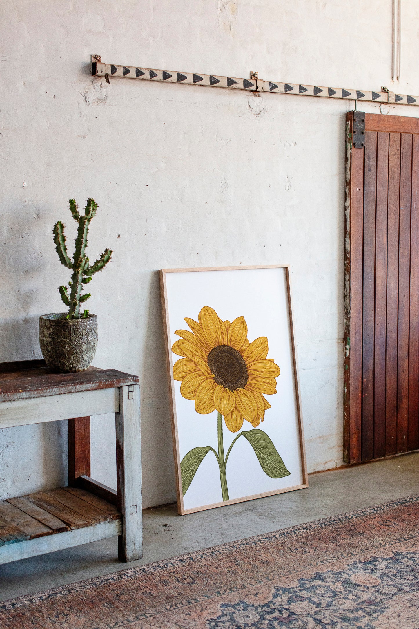 Golden Petals Paint Summer's Portrait