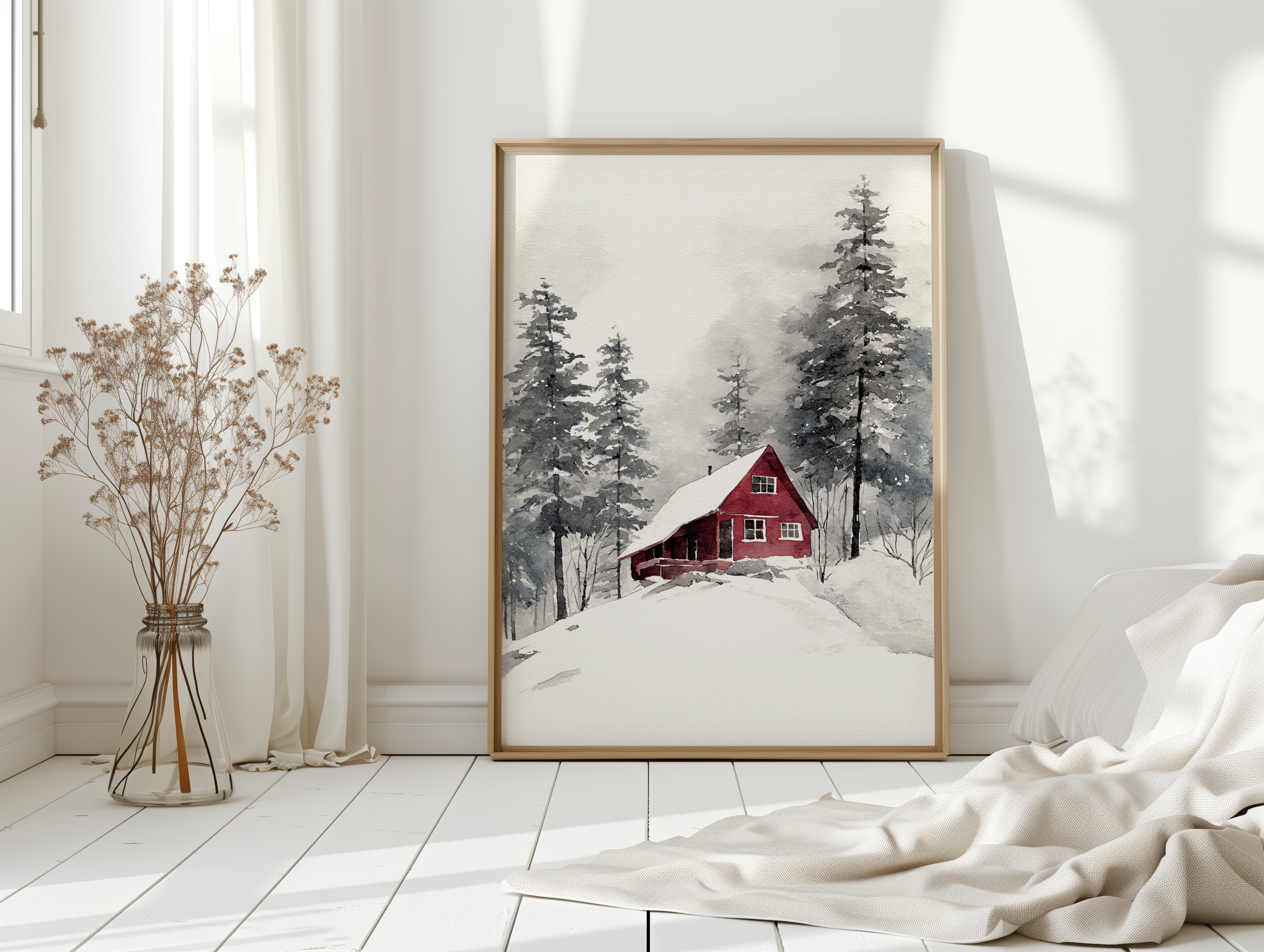 A Hearth Beneath Winter Skies