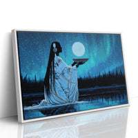 Sacred Waters Hold The Moon