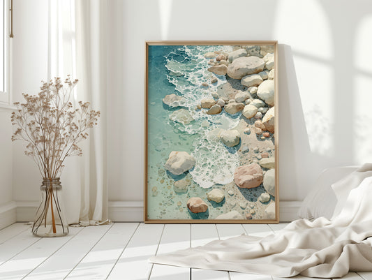 Tides Caress the Timeless Stones