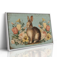 Spring Garden Keeps Rabbit Company