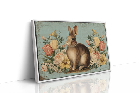 Spring Garden Keeps Rabbit Company