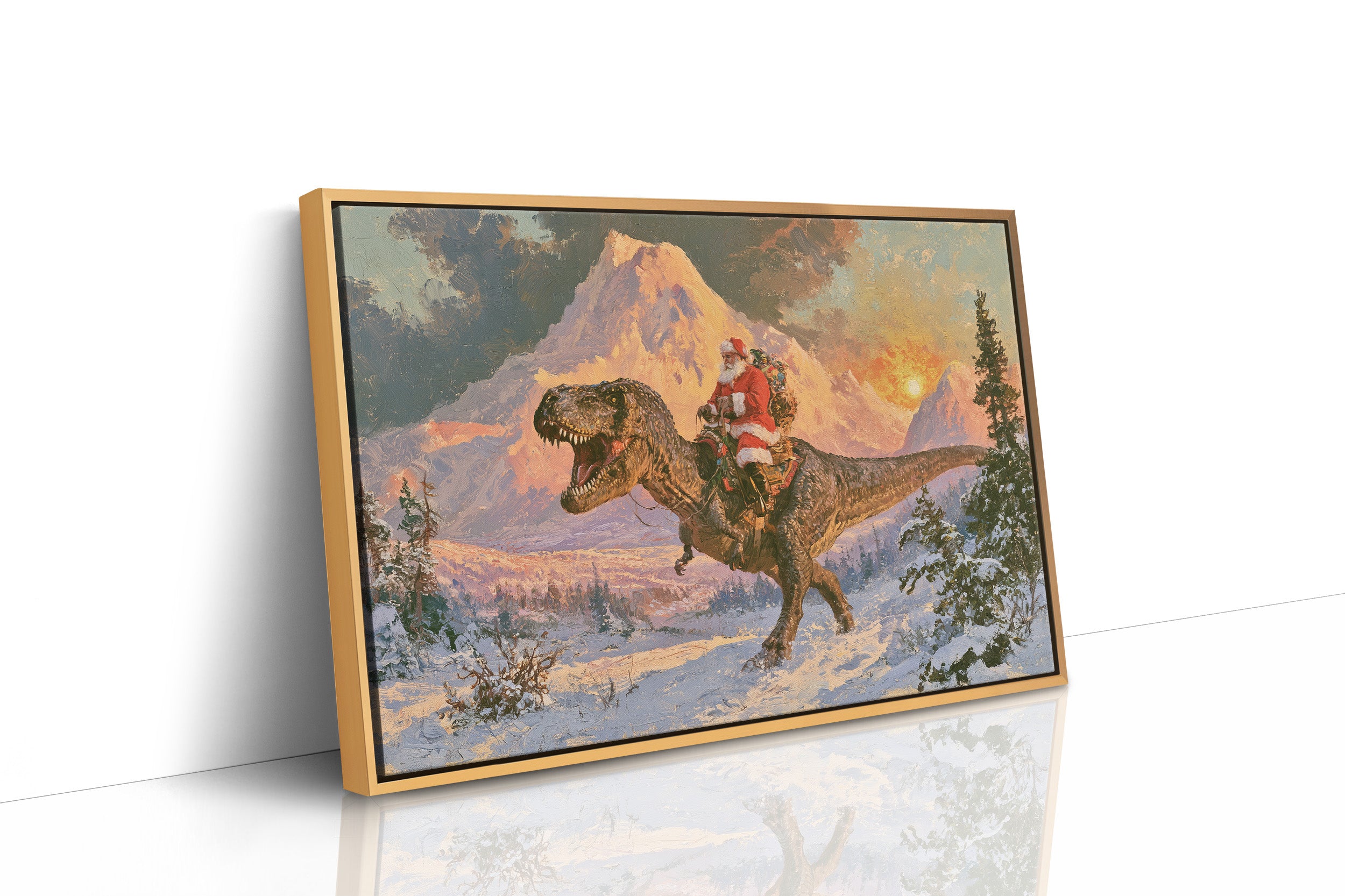 Santa's Prehistoric Delivery Run