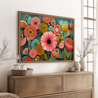 Coral Blooms Cast Golden Shadows