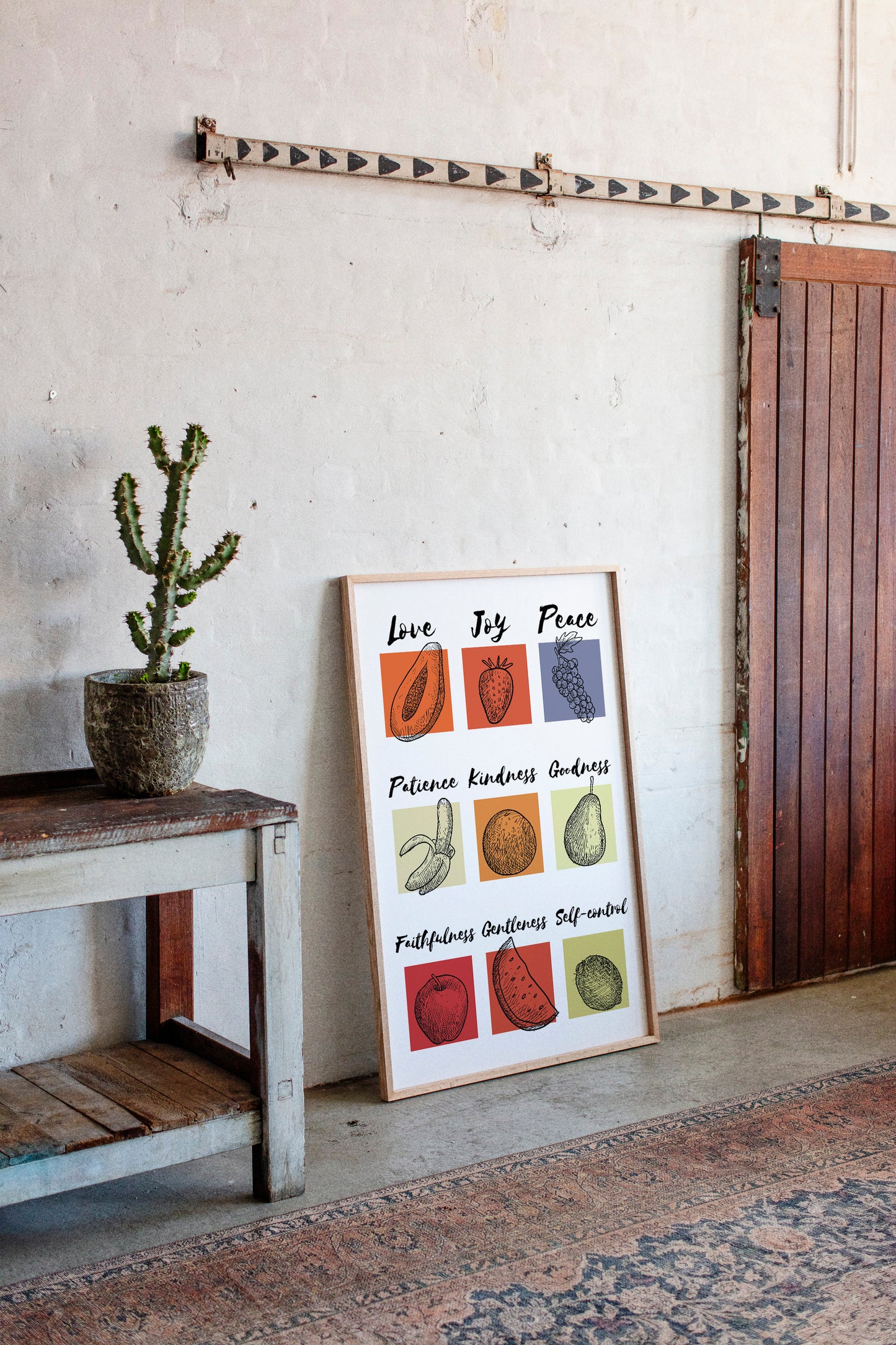 Sweet Fruits Teach Life's Gentle Ways