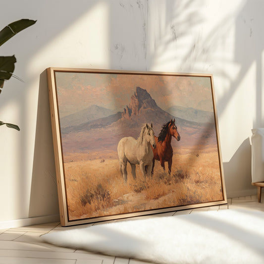 Wild Hearts Beneath Desert Peaks