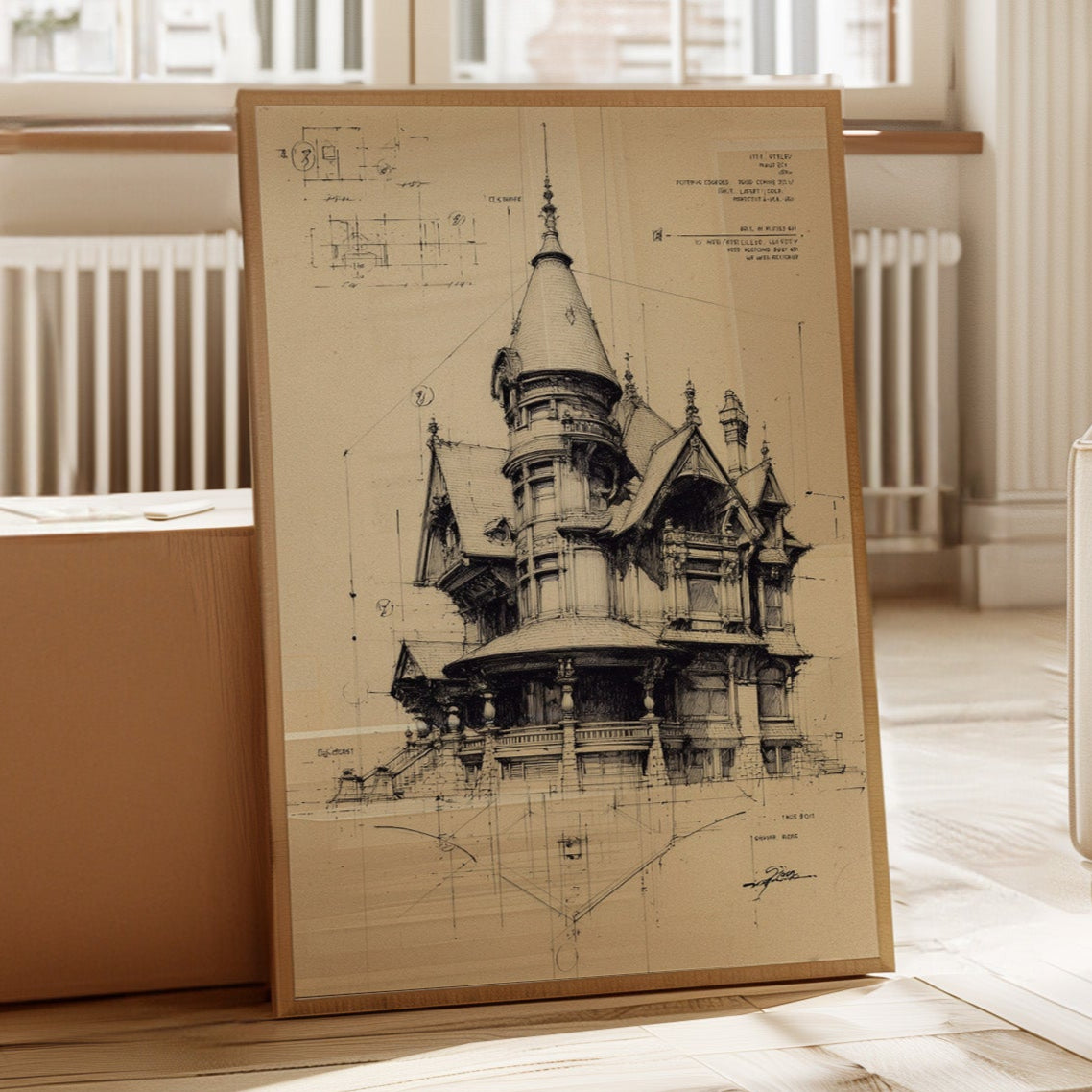 Blueprints of Forgotten Elegance