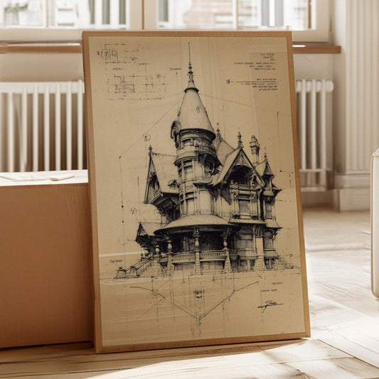 Blueprints of Forgotten Elegance
