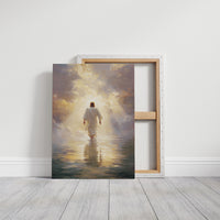 Light Breaks Through Sacred Waters