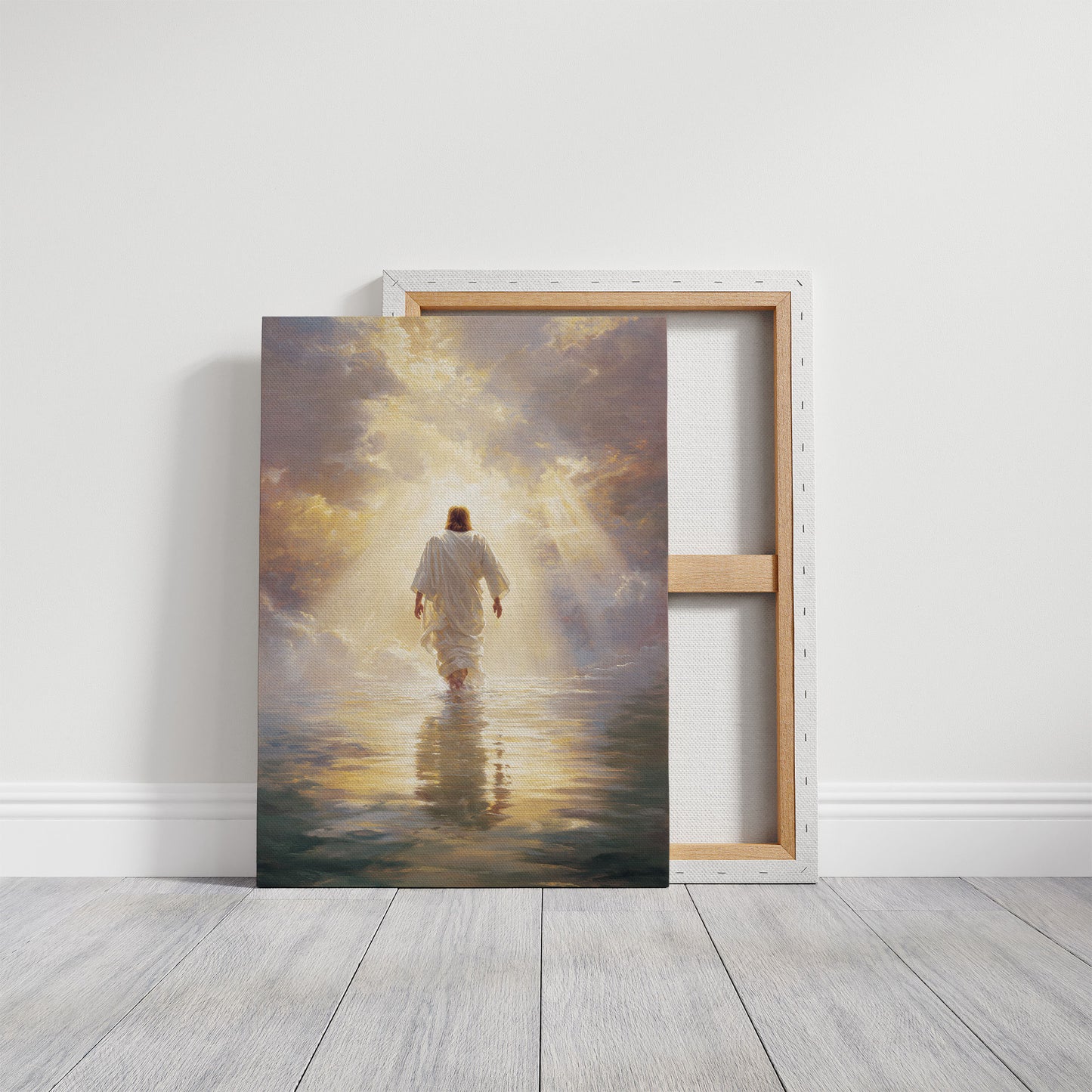 Light Breaks Through Sacred Waters