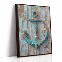 Weathered Anchor Tells Coastal Tales