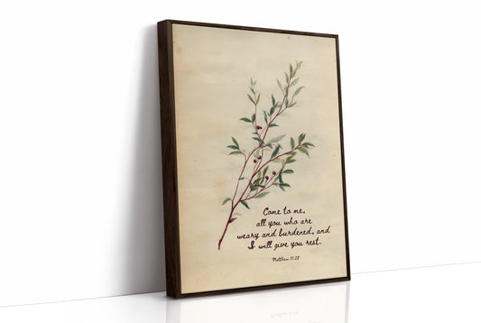 Olive Branch Upon Sacred Words