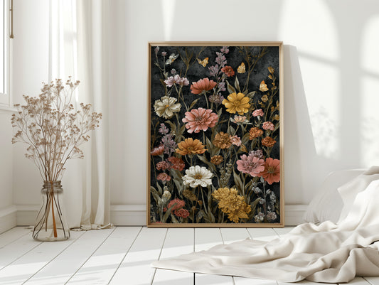 Blossoms Beneath a Midnight Sky