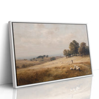 Autumn Fields Remember Their Shepherd