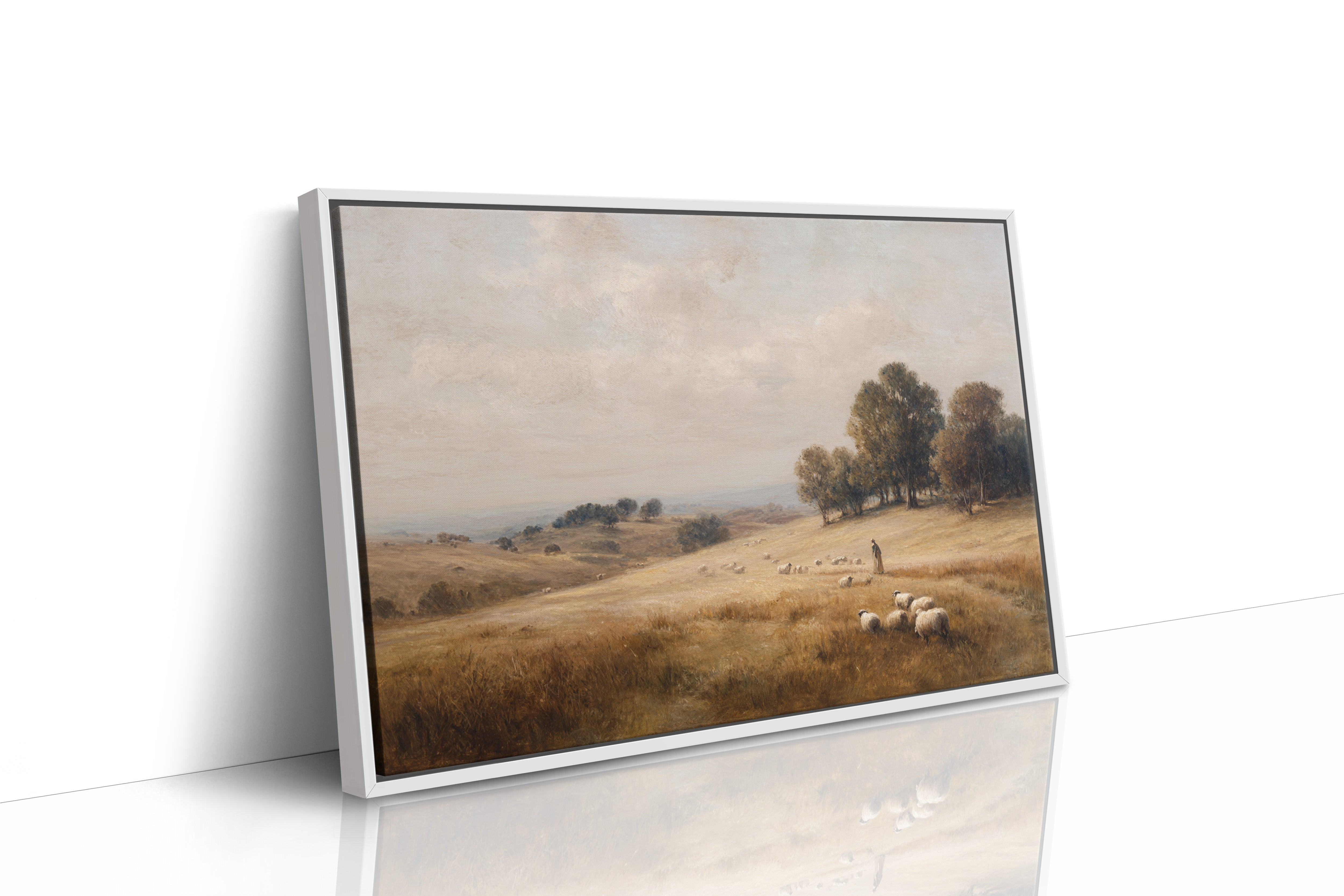 Autumn Fields Remember Their Shepherd