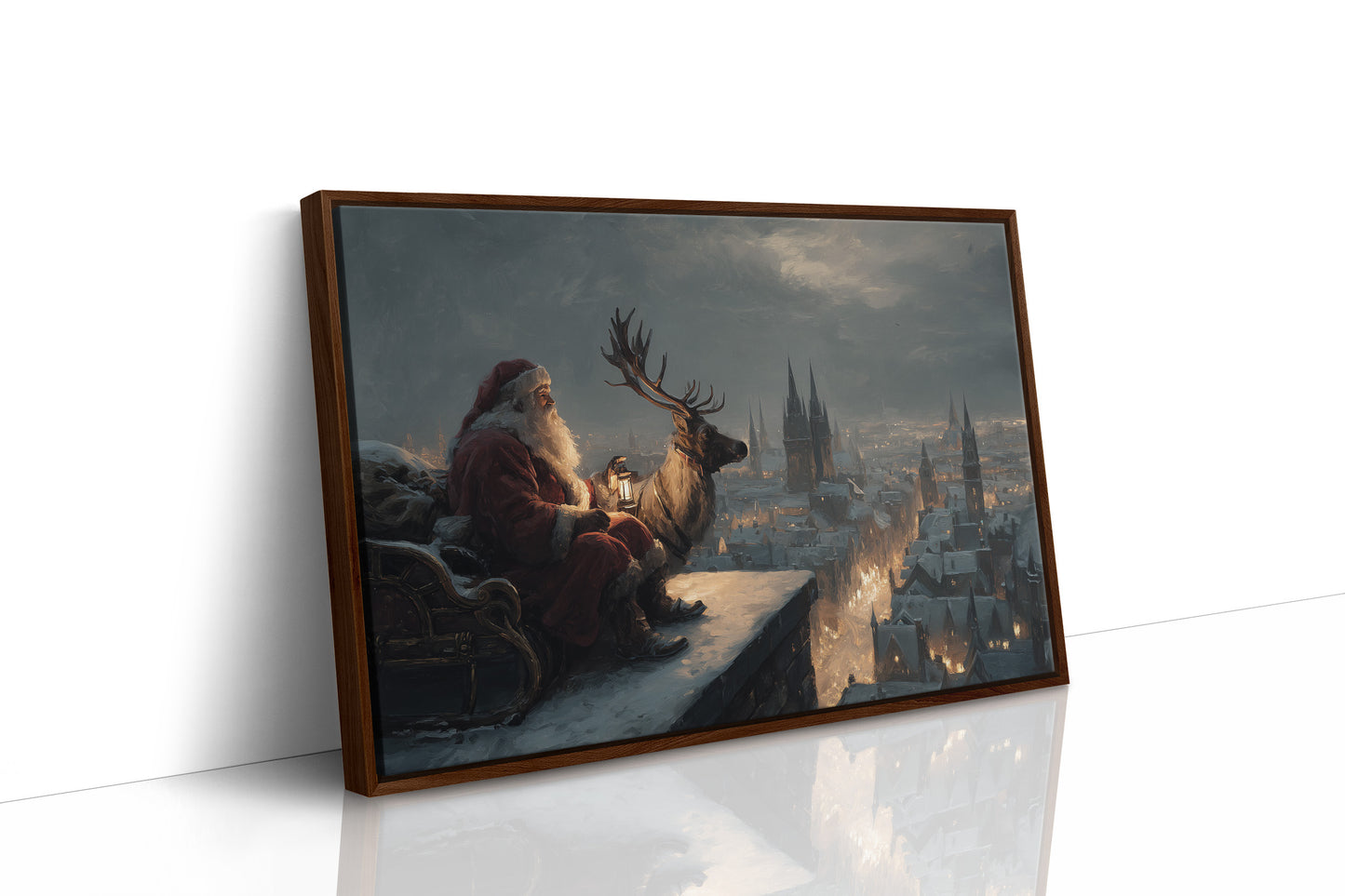 Winter Tales Above Medieval Towers