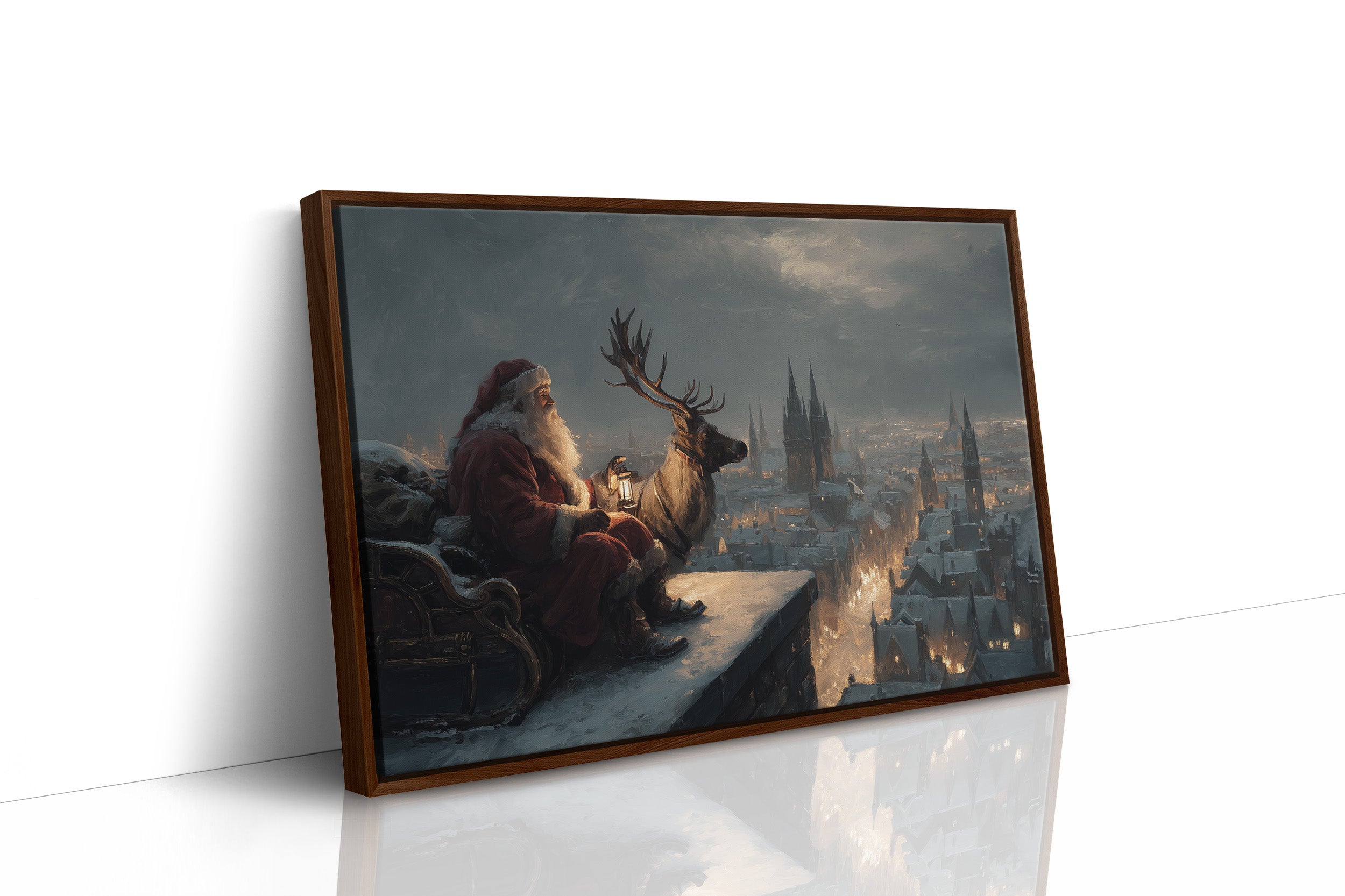 Winter Tales Above Medieval Towers