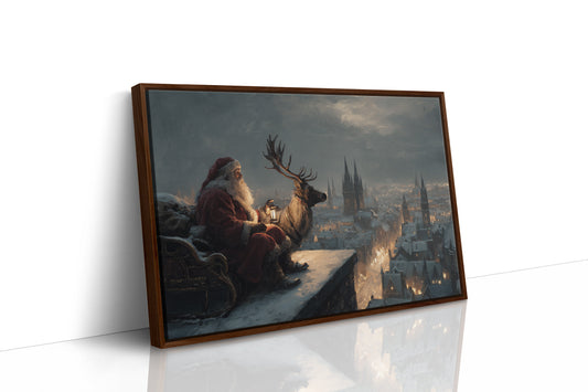 Winter Tales Above Medieval Towers