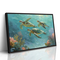 Ancient Voyagers Through Turquoise Depths